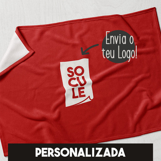 Manta / Toalha Personalizada Logo / Imagem ao Centro - M902